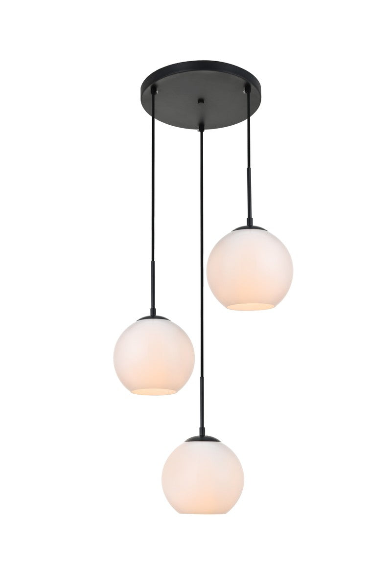 Elegant Lighting Three Light Pendant