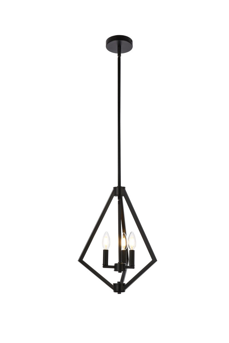 Elegant Lighting Three Light Pendant