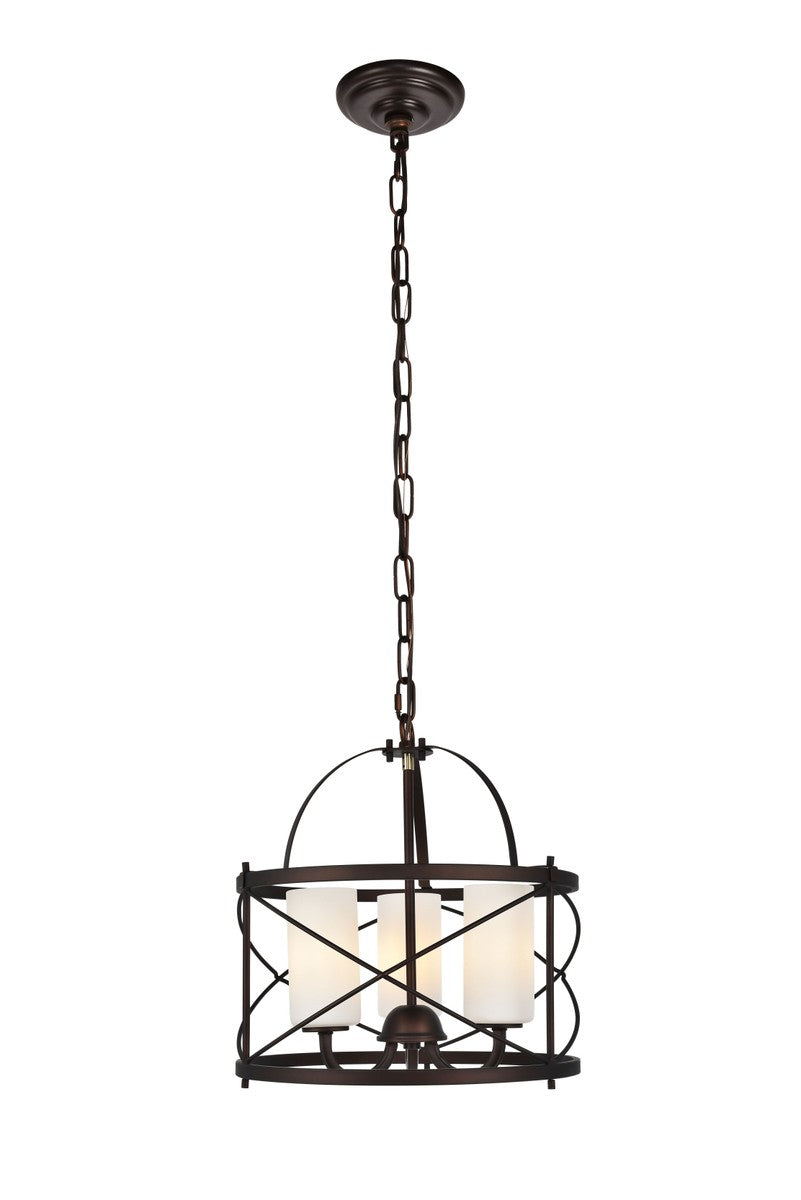 Elegant Lighting Three Light Pendant