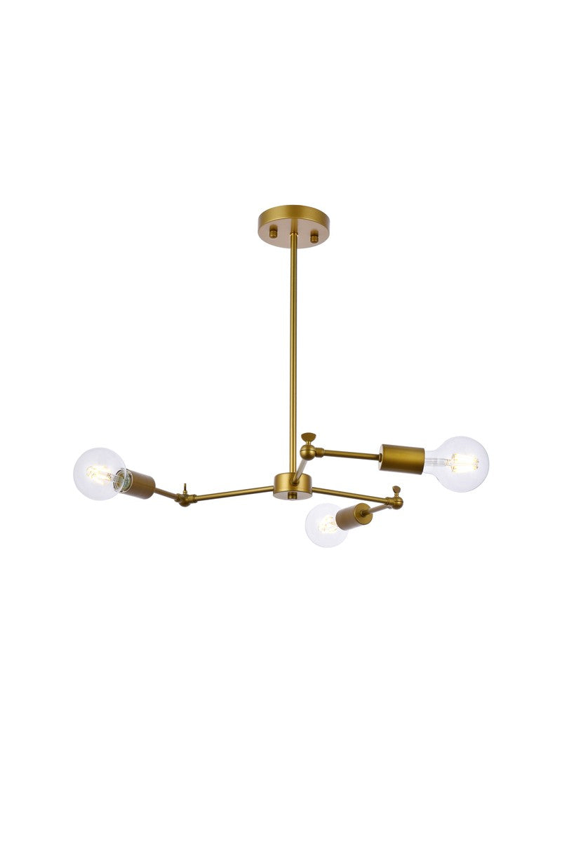 Elegant Lighting Three Light Pendant