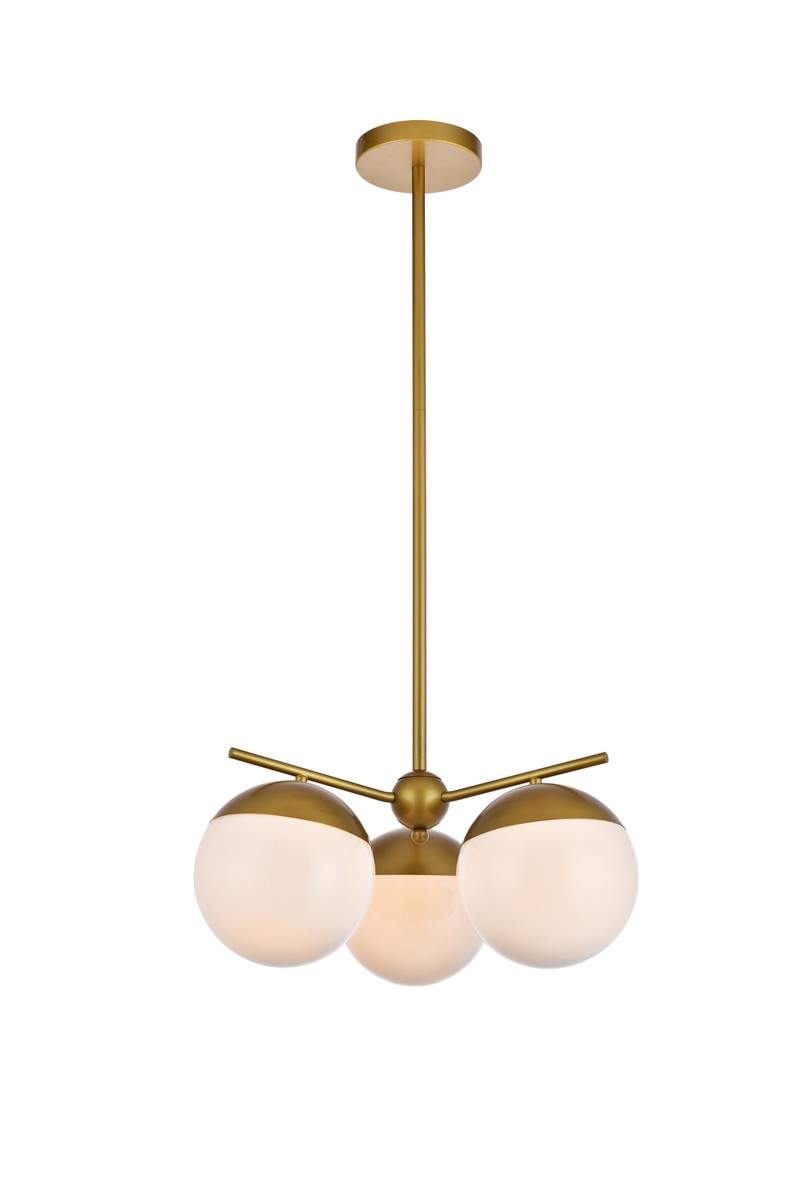 Elegant Lighting Three Light Pendant