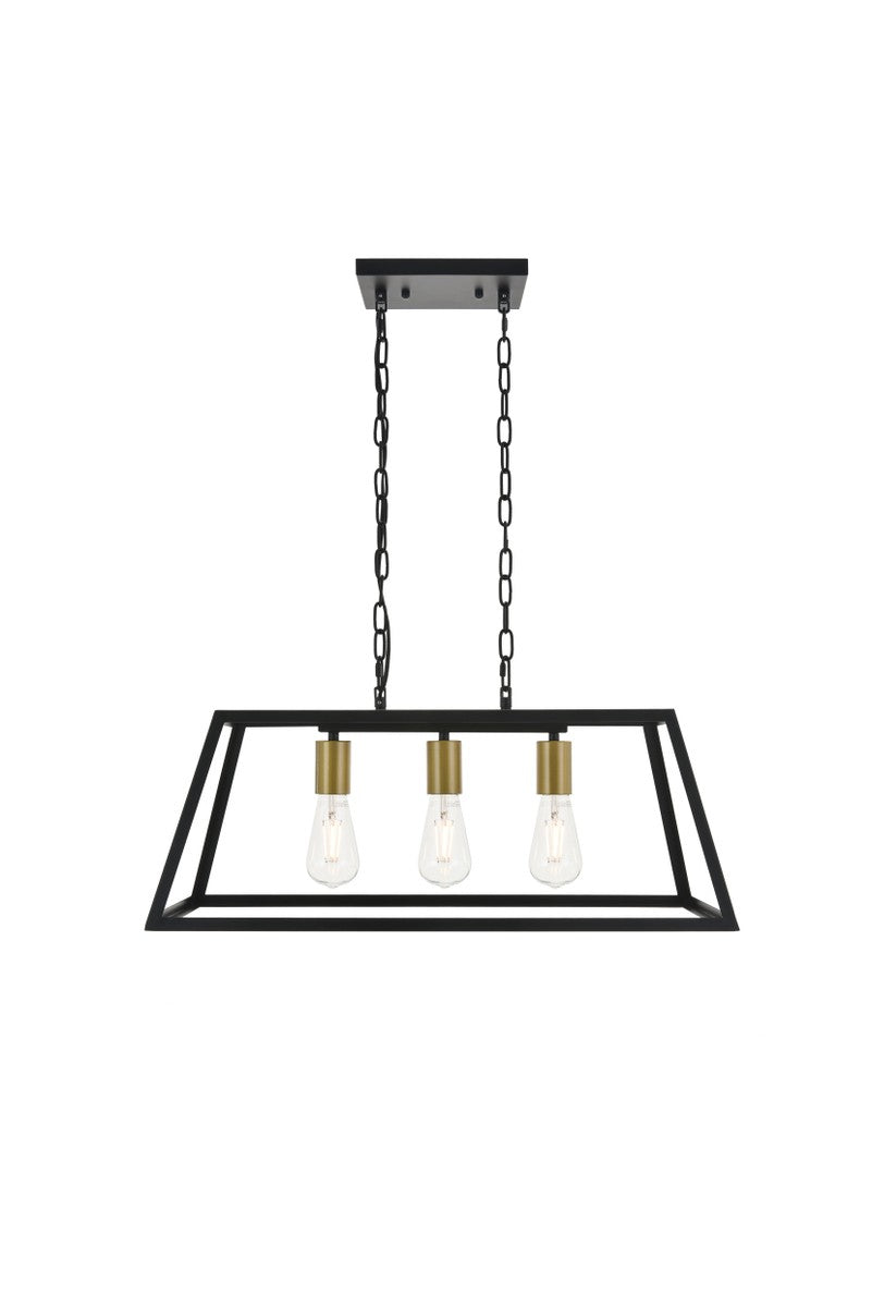 Elegant Lighting Three Light Pendant