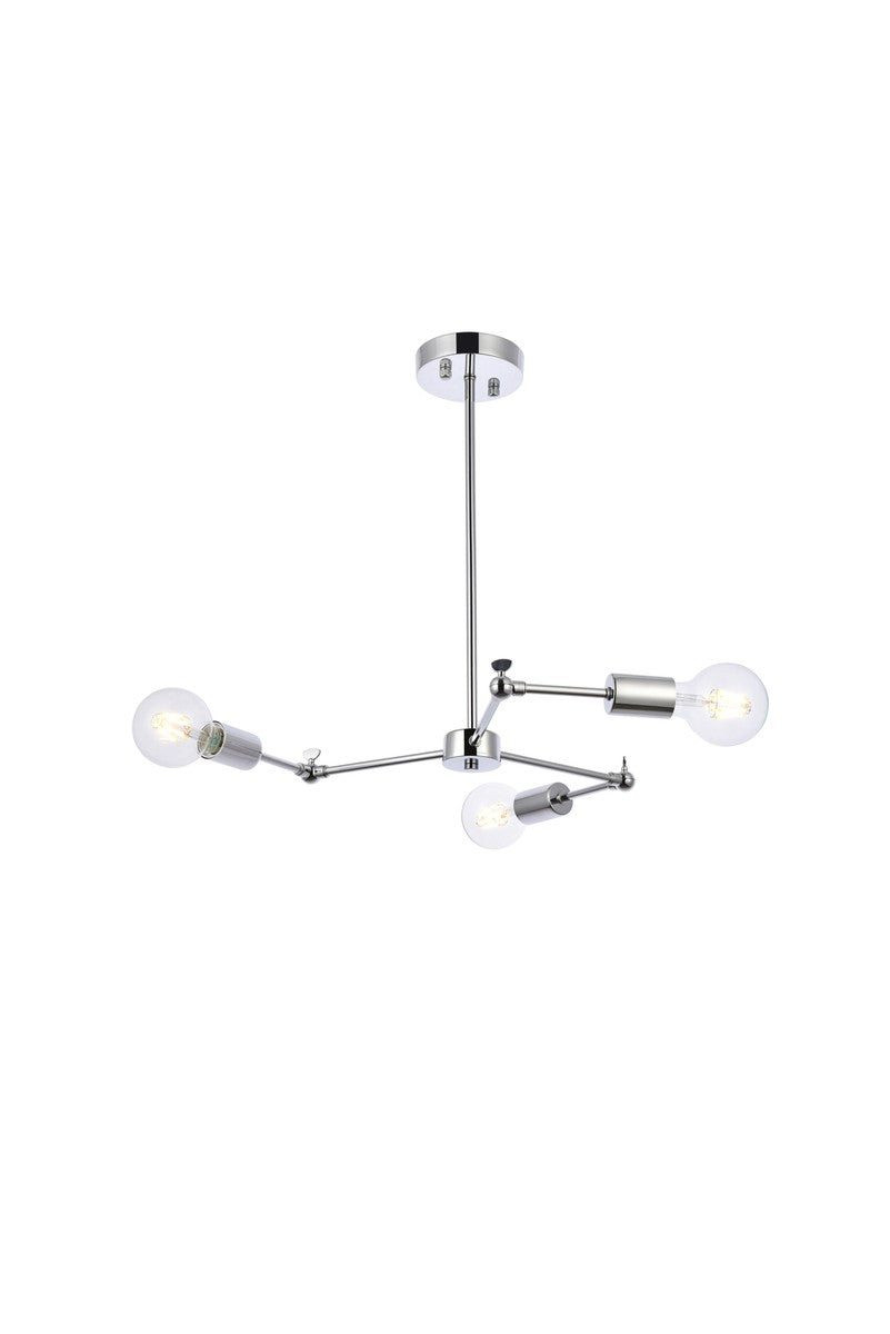 Elegant Lighting Three Light Pendant