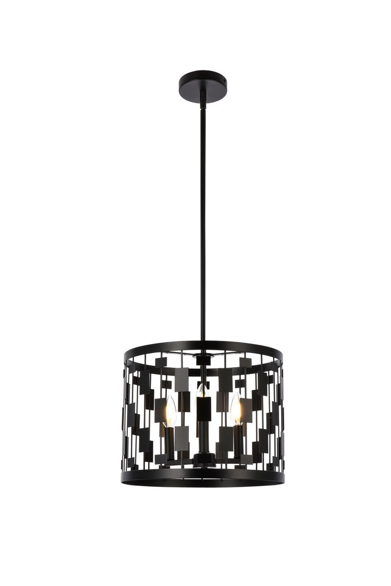 Elegant Lighting Three Light Pendant