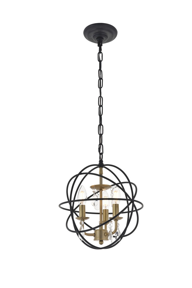 Elegant Lighting Three Light Pendant