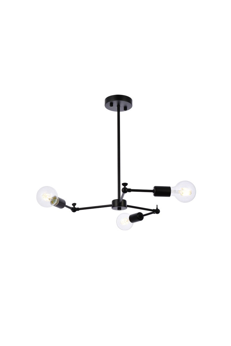 Elegant Lighting Three Light Pendant
