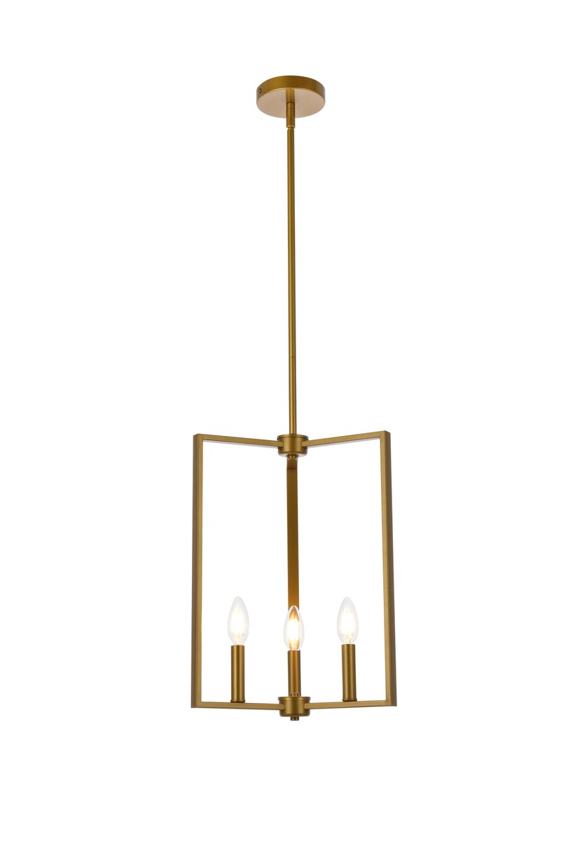 Elegant Lighting Three Light Pendant