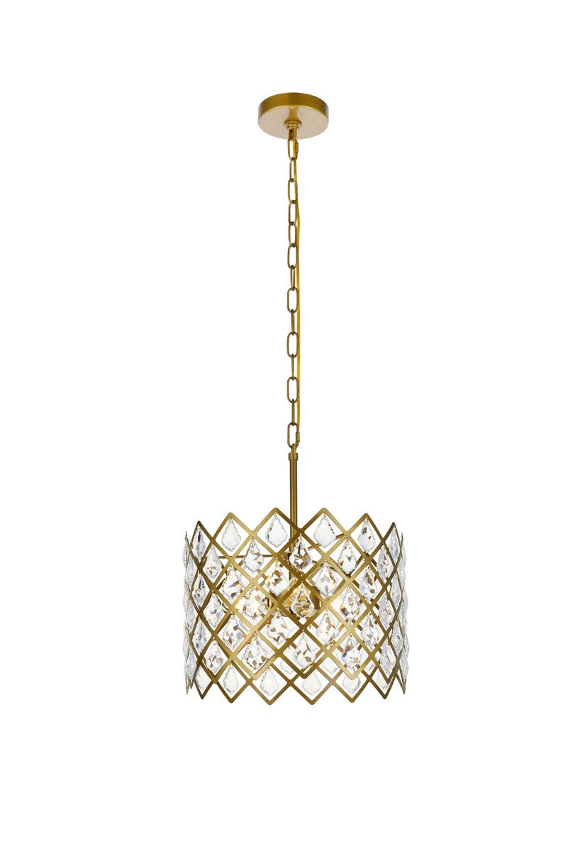 Elegant Lighting Three Light Pendant