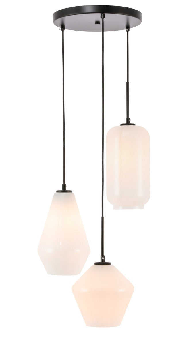 Elegant Lighting Three Light Pendant