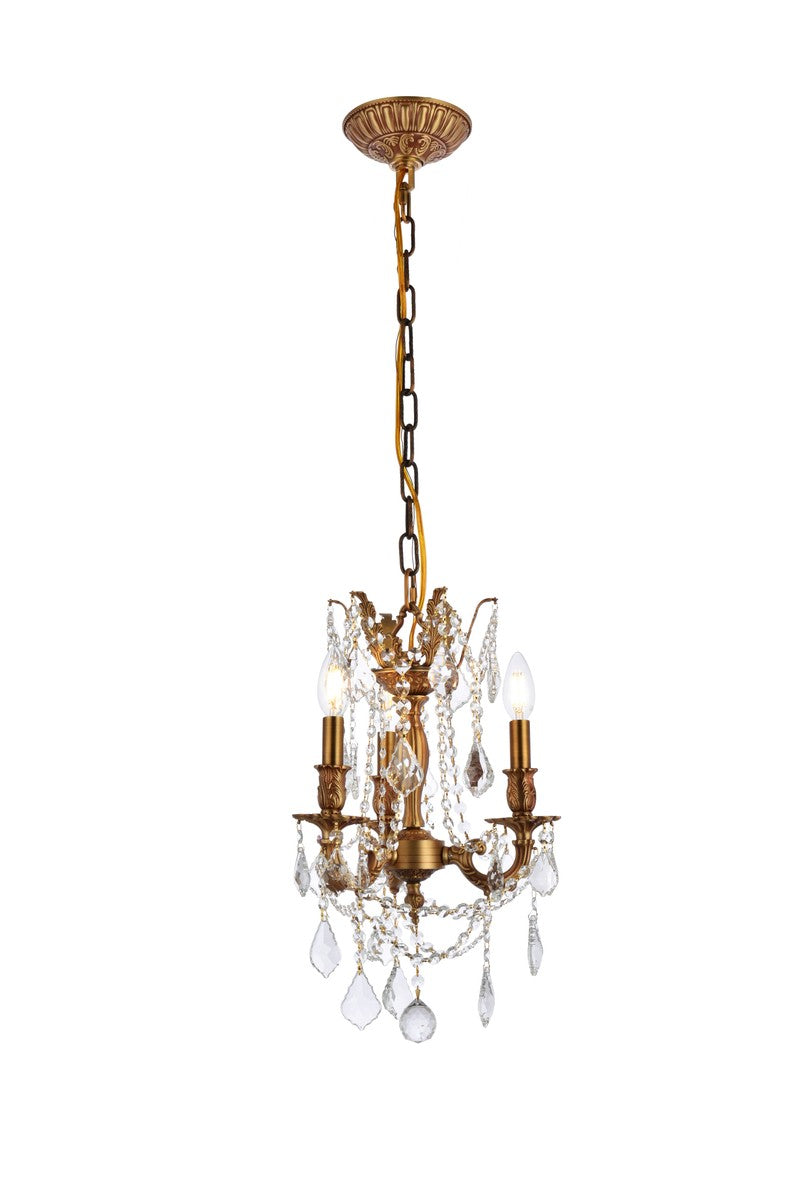Elegant Lighting Three Light Pendant