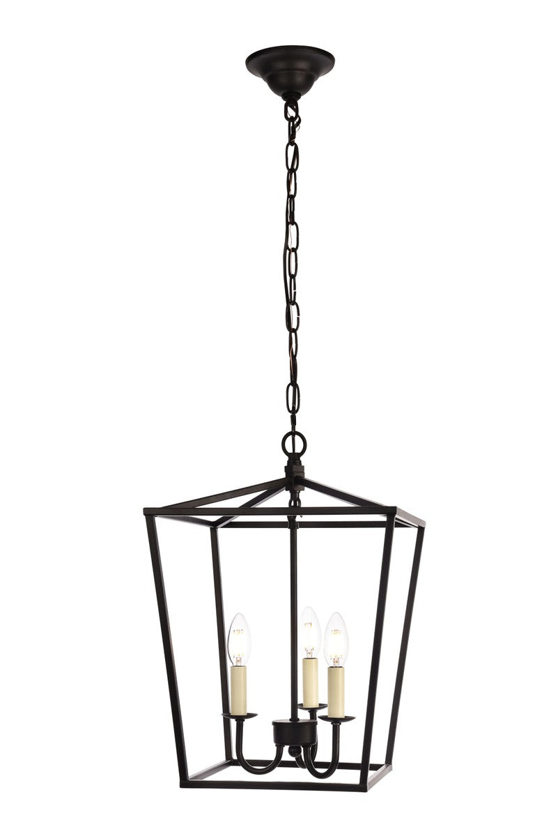 Elegant Lighting Three Light Pendant