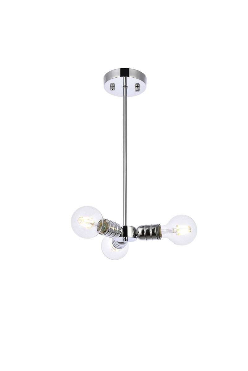 Elegant Lighting Three Light Pendant
