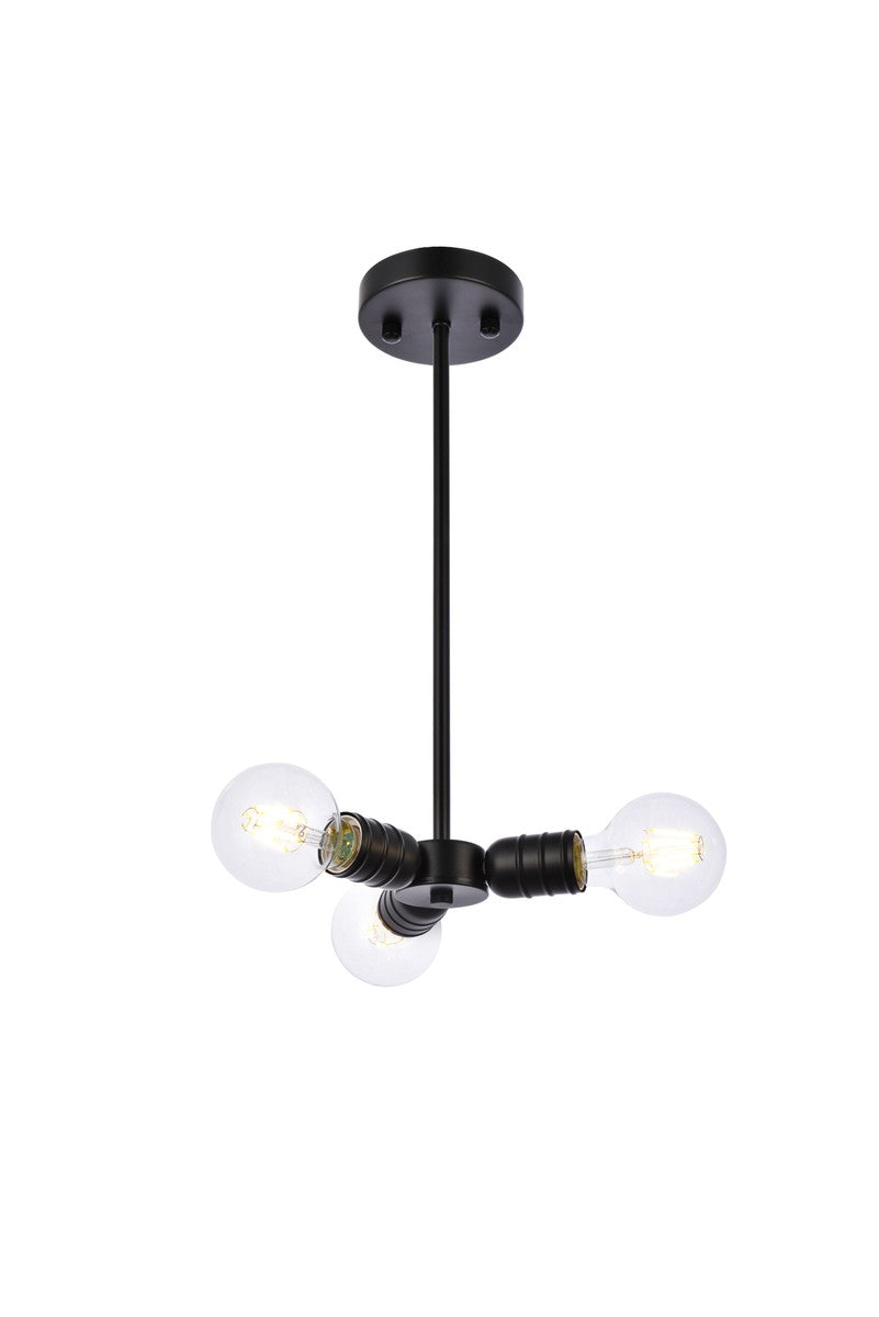 Elegant Lighting Three Light Pendant