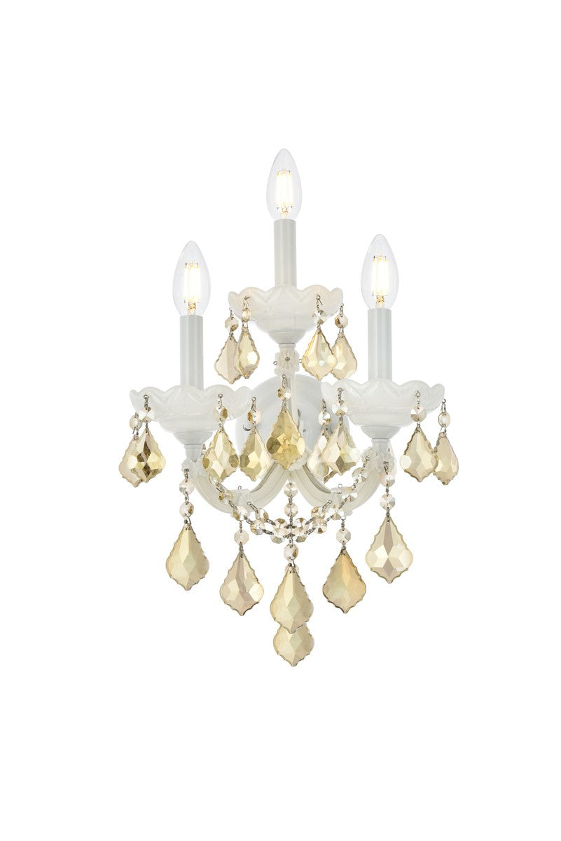 Elegant Lighting Three Light Wall Sconce