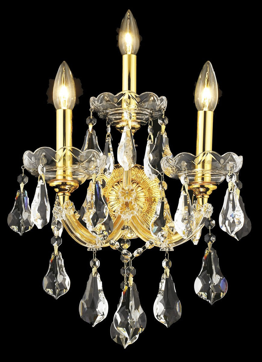 Elegant Lighting Three Light Wall Sconce