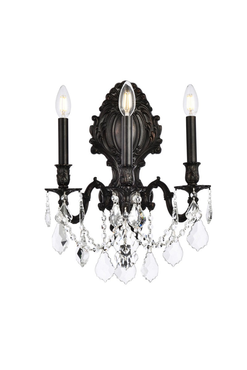 Elegant Lighting Three Light Wall Sconce