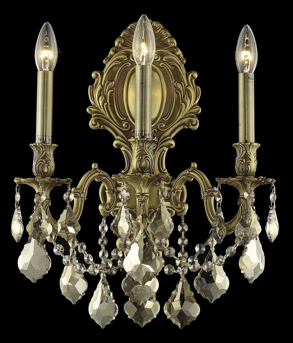 Elegant Lighting Three Light Wall Sconce