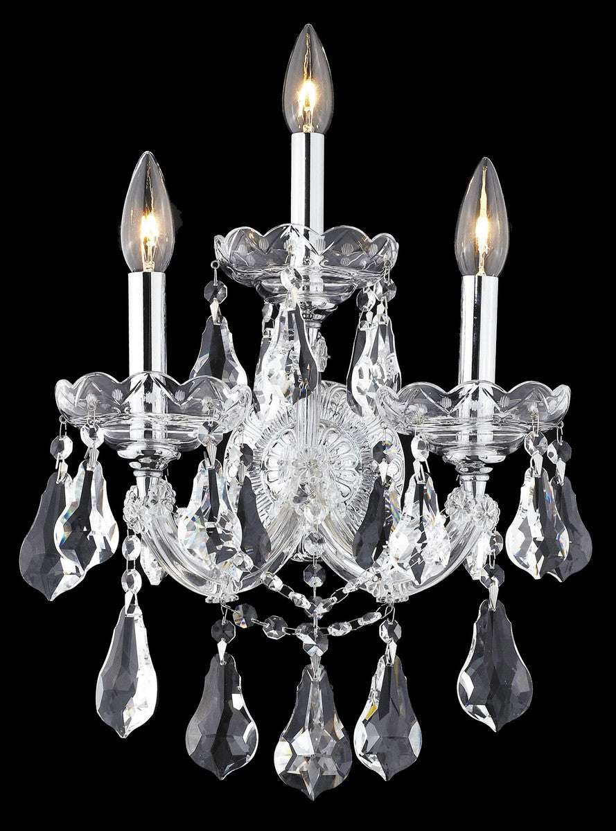 Elegant Lighting Three Light Wall Sconce