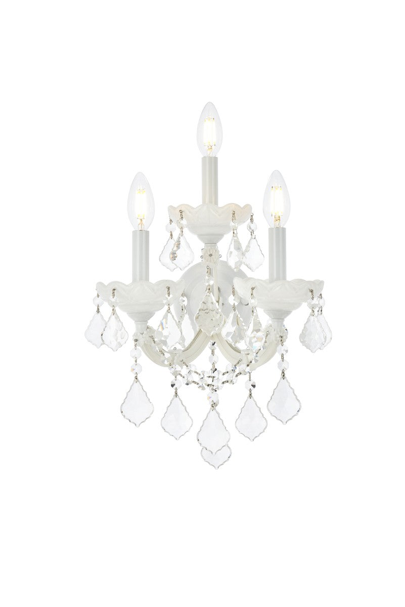 Elegant Lighting Three Light Wall Sconce