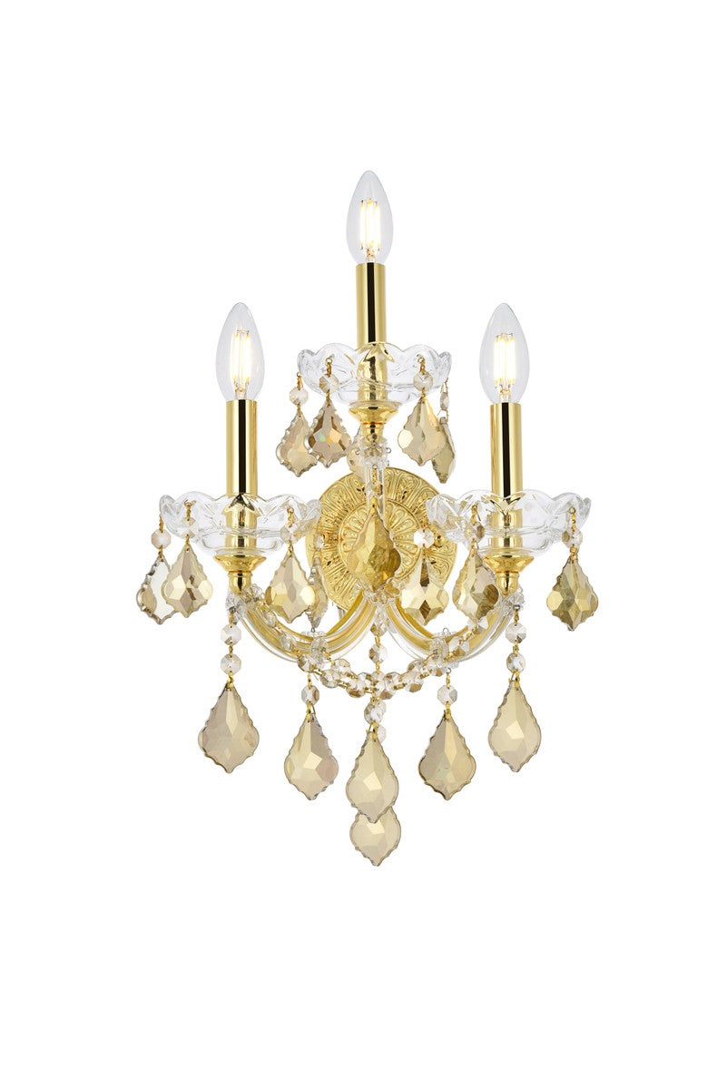 Elegant Lighting Three Light Wall Sconce