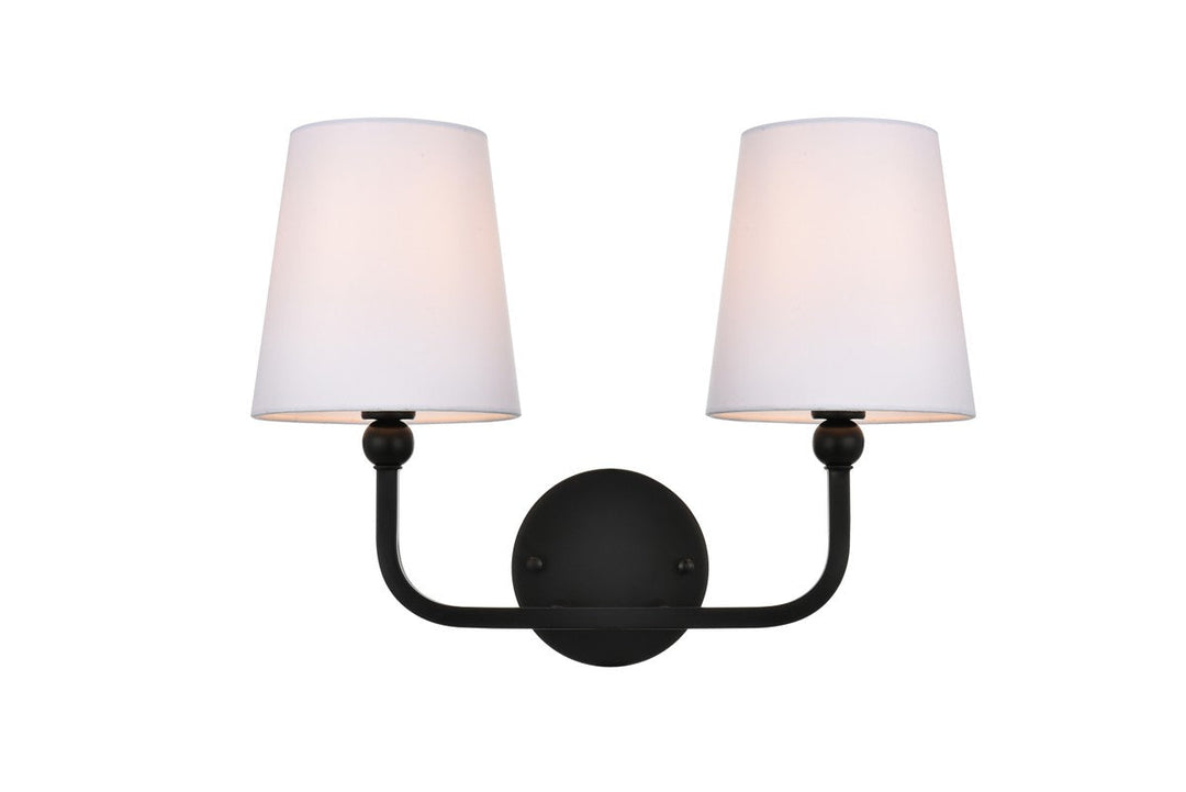 Elegant Lighting Two Light Bath Sconce