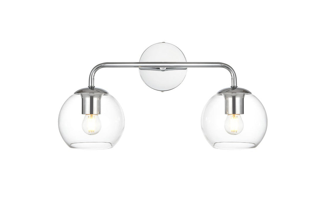 Elegant Lighting Two Light Bath Sconce