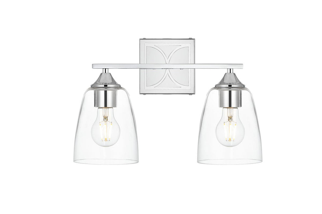 Elegant Lighting Two Light Bath Sconce