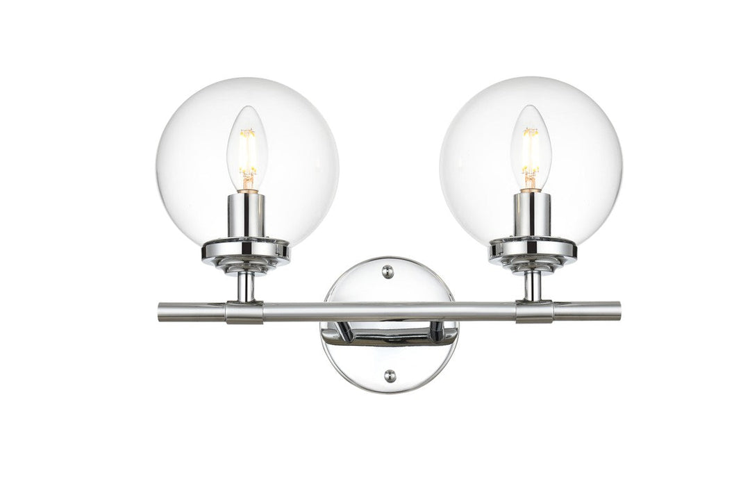 Elegant Lighting Two Light Bath Sconce