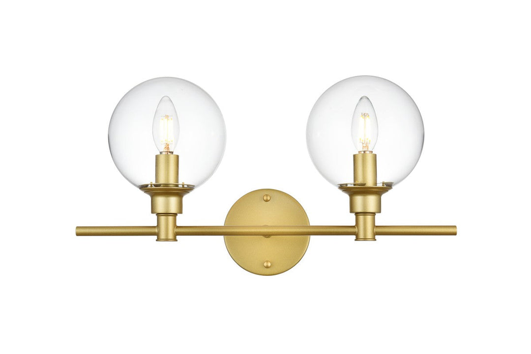 Elegant Lighting Two Light Bath Sconce
