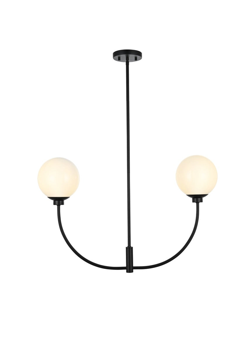 Elegant Lighting Two Light Chandelier