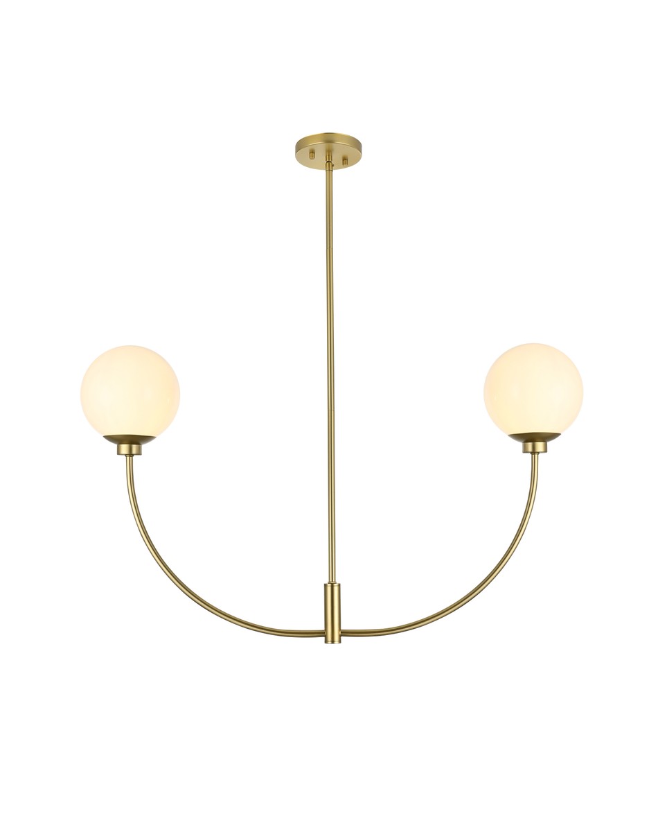 Elegant Lighting Two Light Chandelier