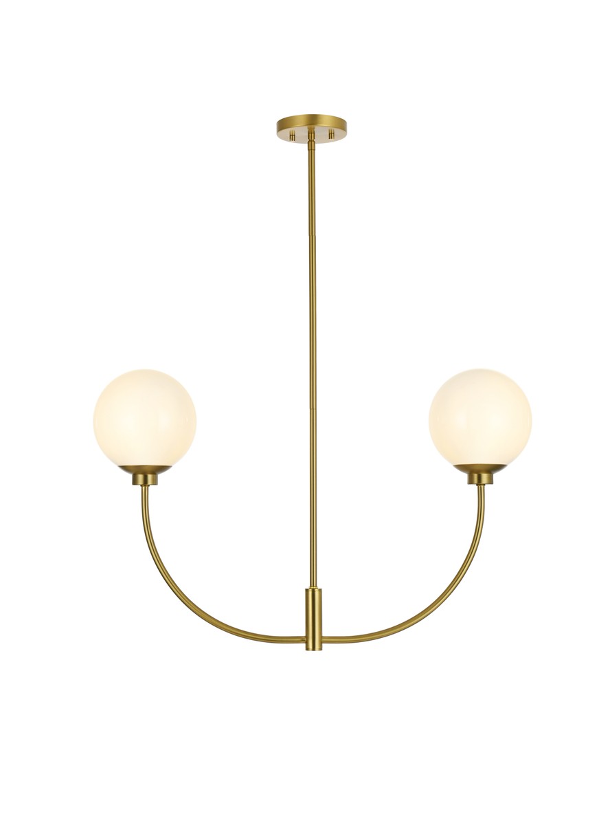 Elegant Lighting Two Light Chandelier