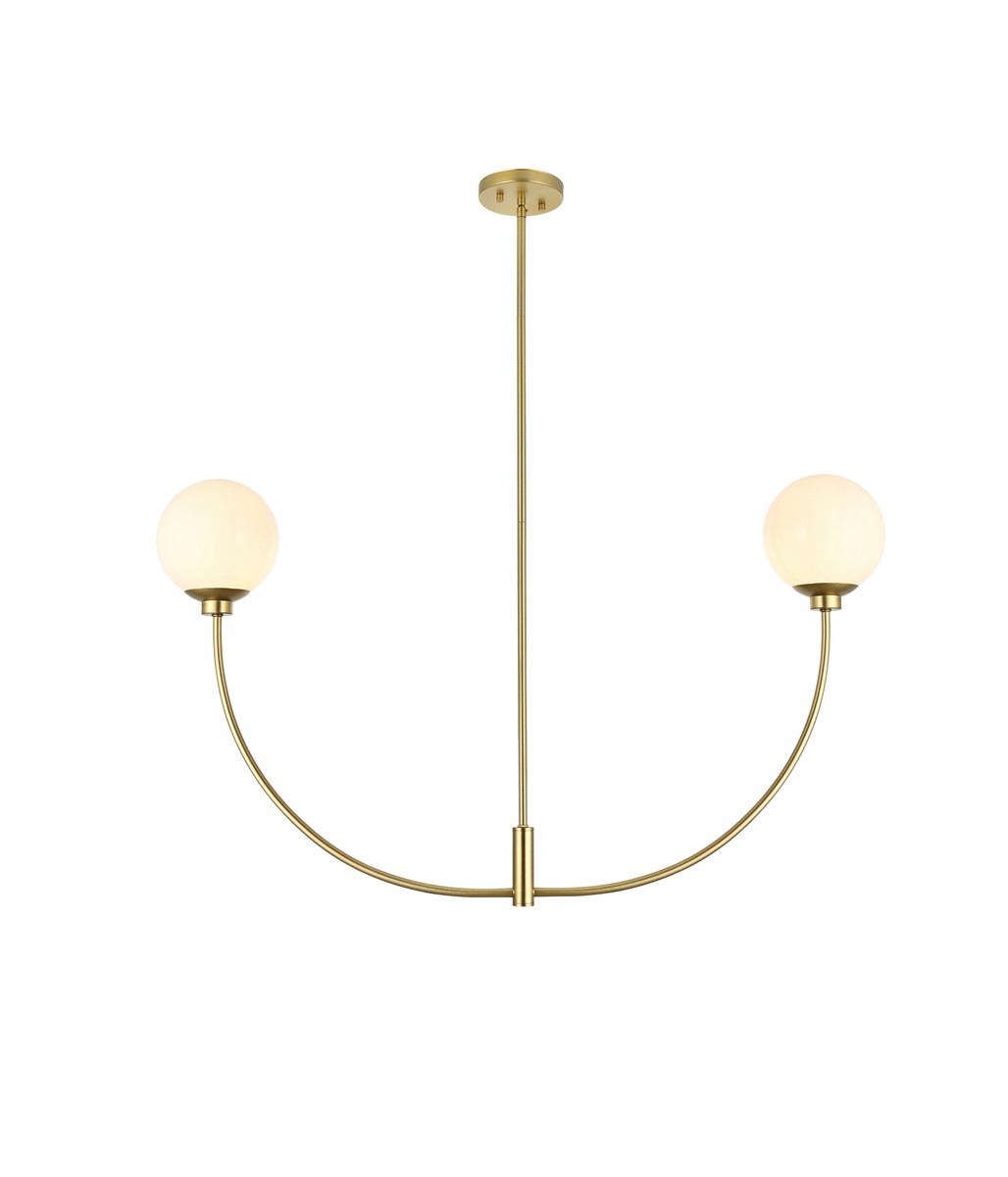 Elegant Lighting Two Light Chandelier