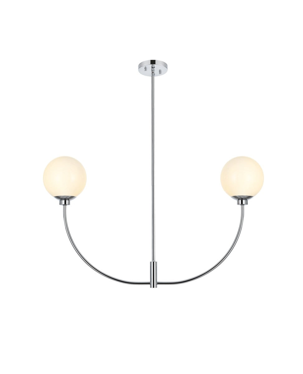Elegant Lighting Two Light Chandelier