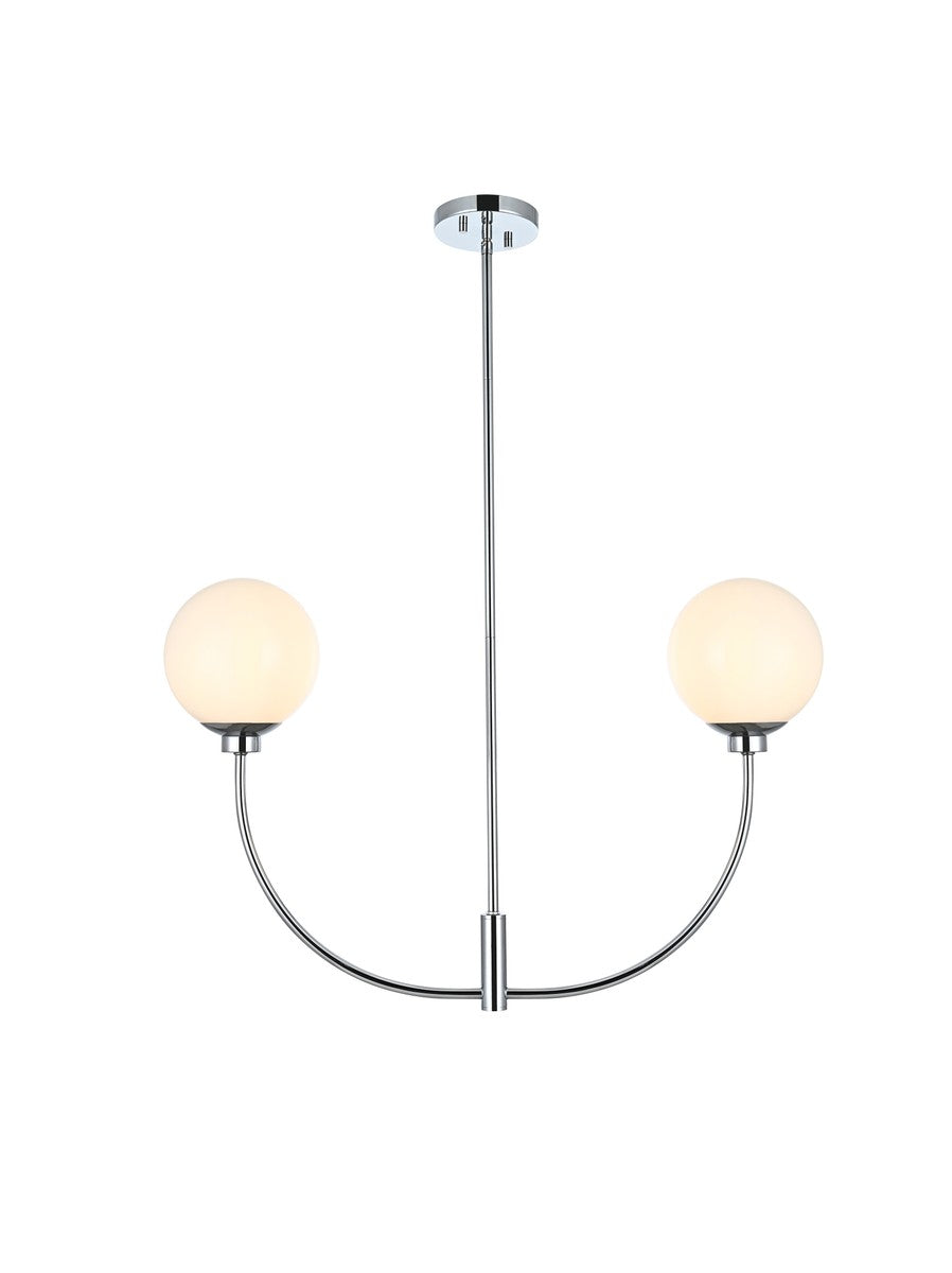 Elegant Lighting Two Light Chandelier