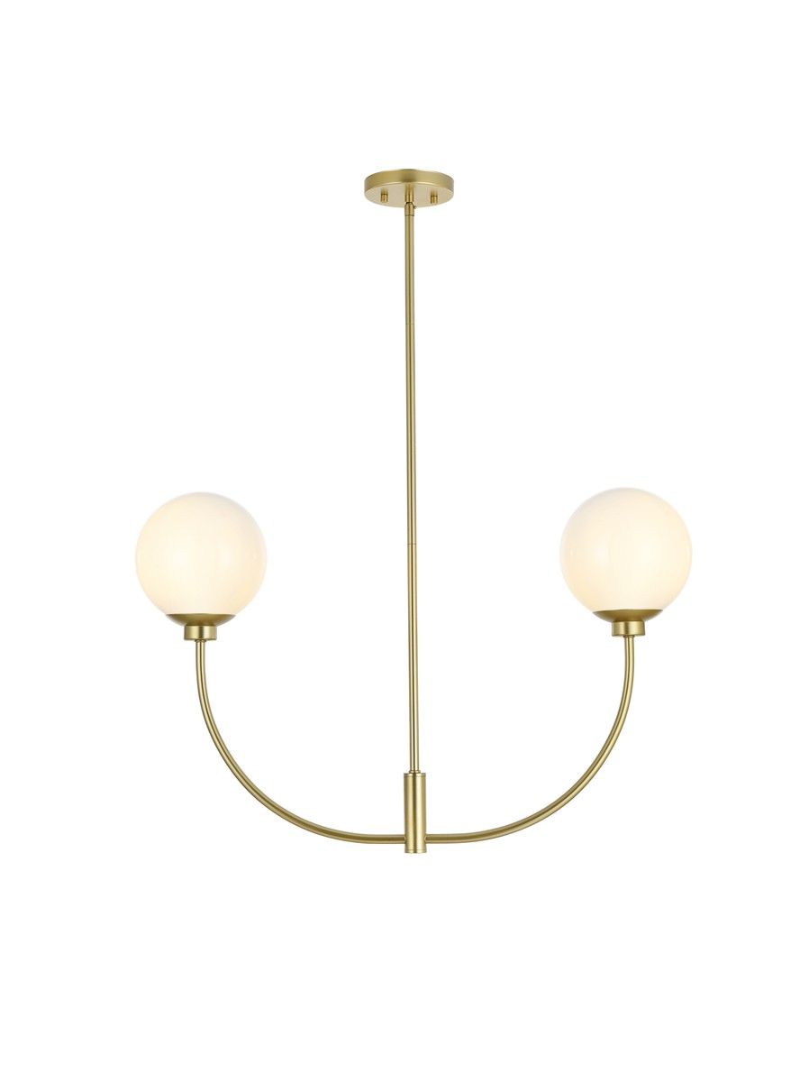Elegant Lighting Two Light Chandelier