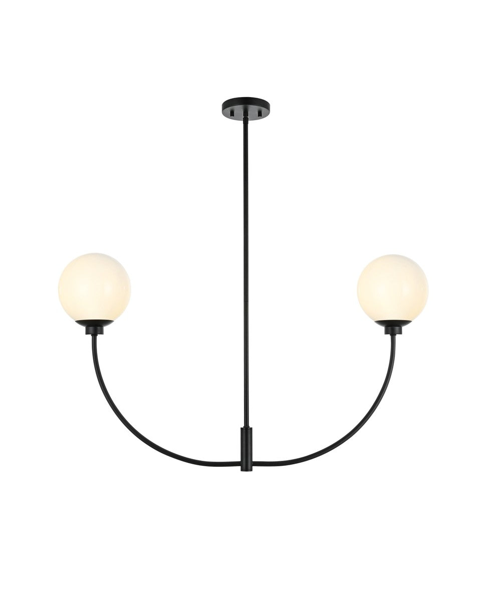 Elegant Lighting Two Light Chandelier