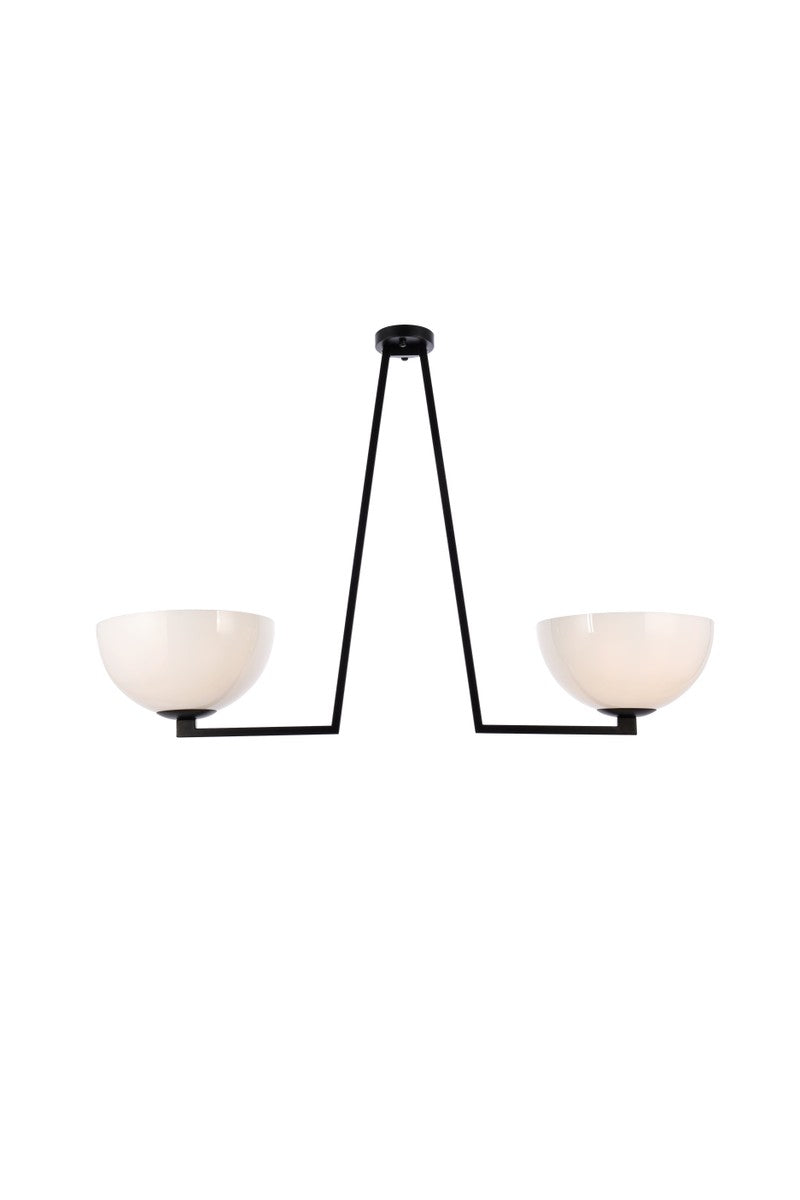 Elegant Lighting Two Light Flush Mount