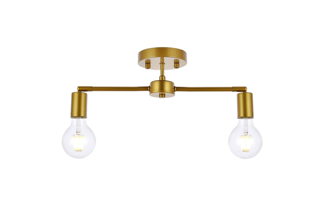 Elegant Lighting Two Light Flush Mount