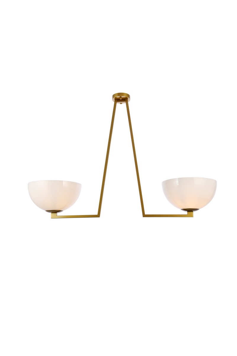 Elegant Lighting Two Light Flush Mount