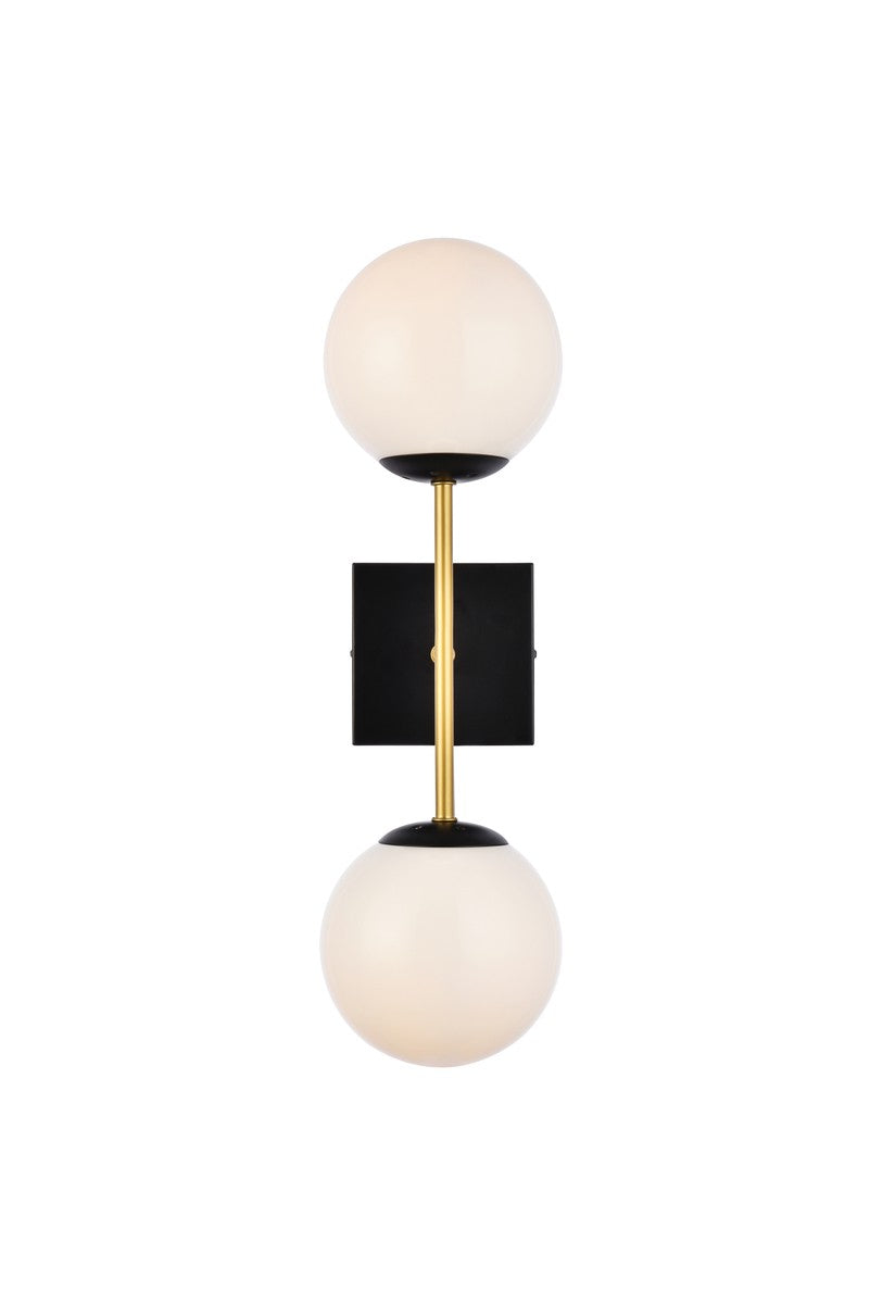 Elegant Lighting Two Light Wall Sconce