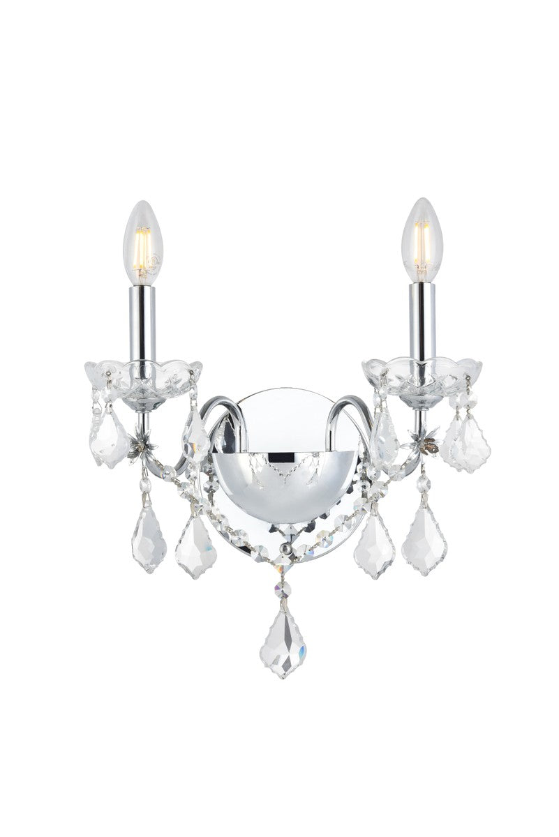Elegant Lighting Two Light Wall Sconce