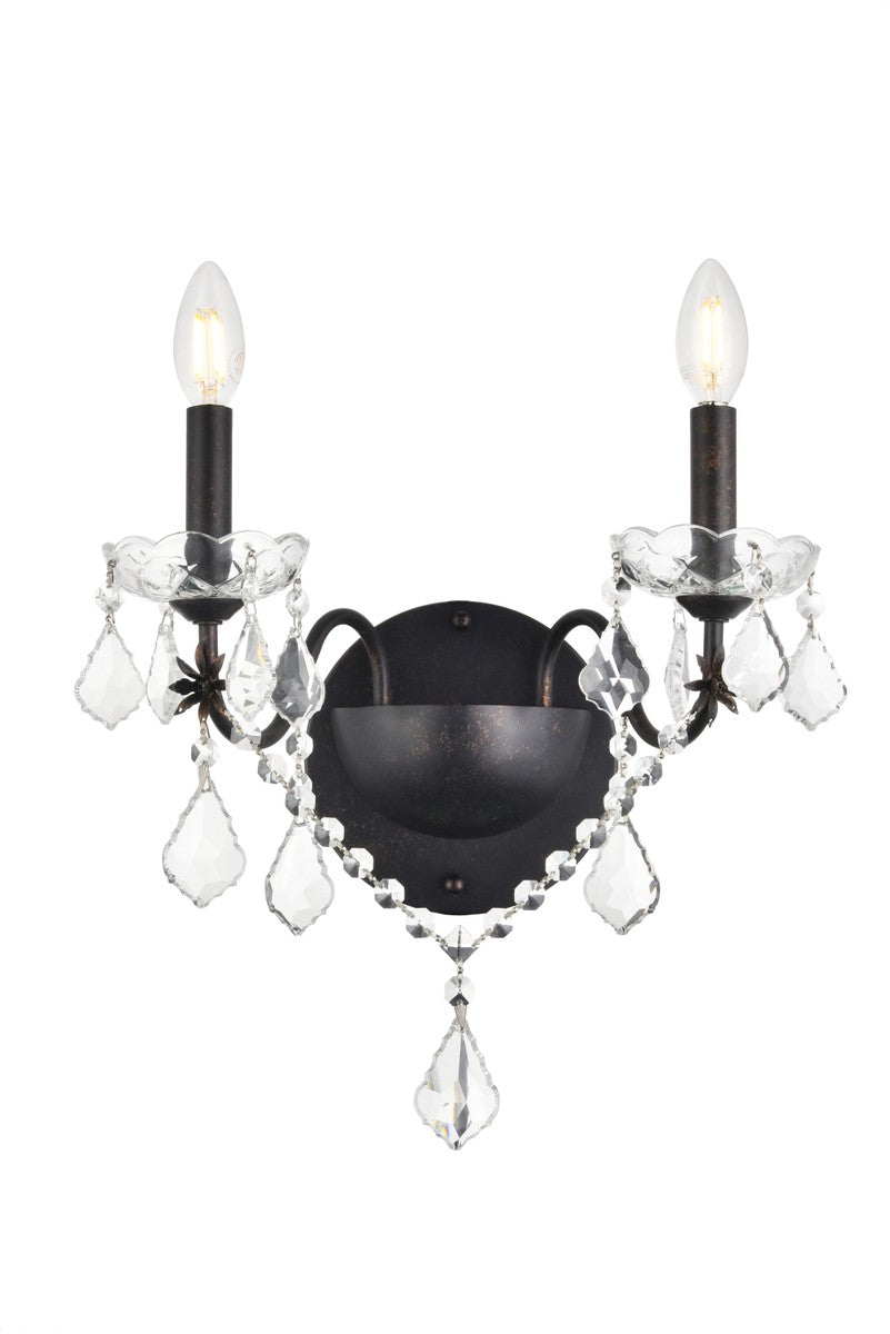 Elegant Lighting Two Light Wall Sconce