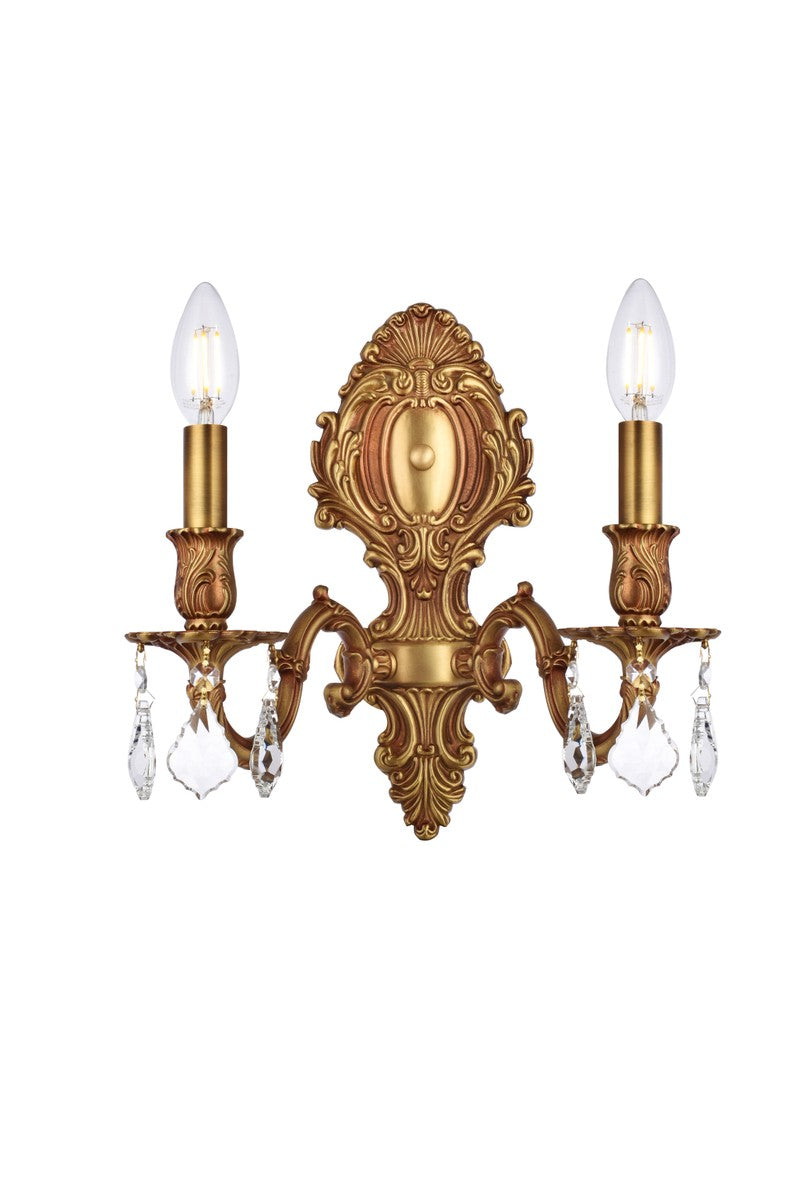 Elegant Lighting Two Light Wall Sconce