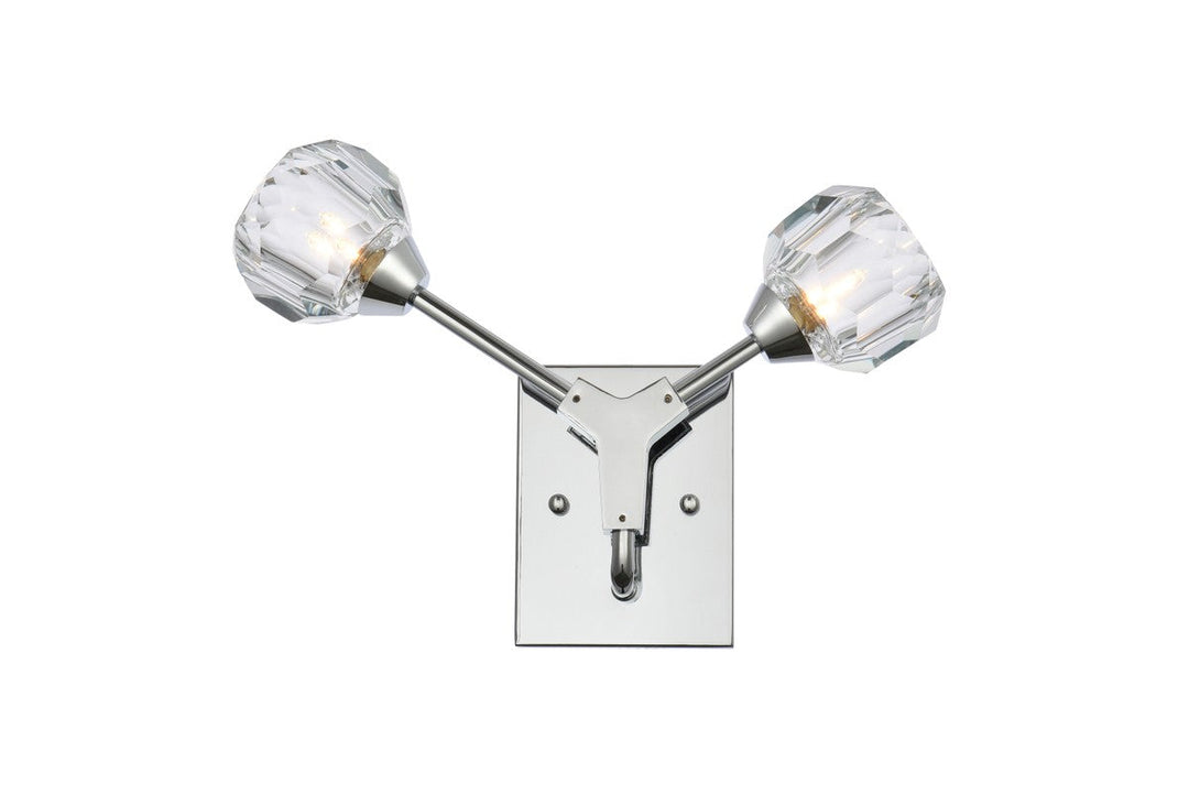 Elegant Lighting Two Light Wall Sconce