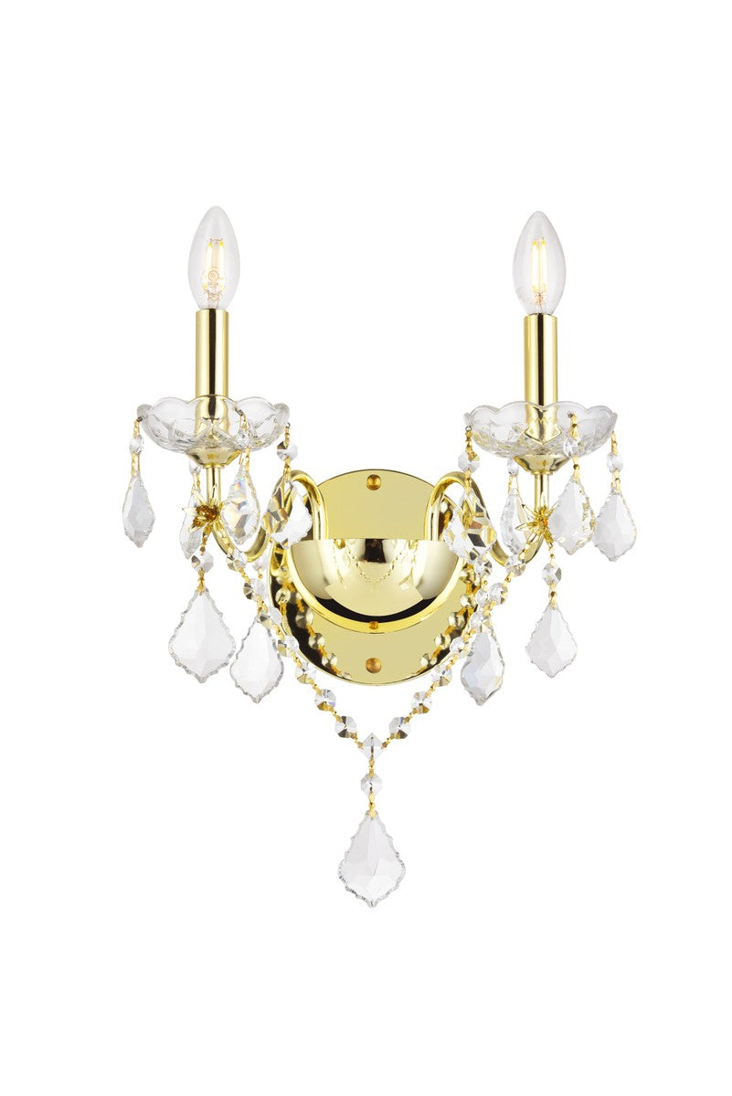 Elegant Lighting Two Light Wall Sconce