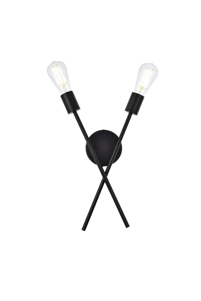 Elegant Lighting Two Light Wall Sconce