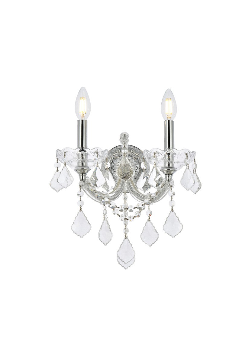 Elegant Lighting Two Light Wall Sconce
