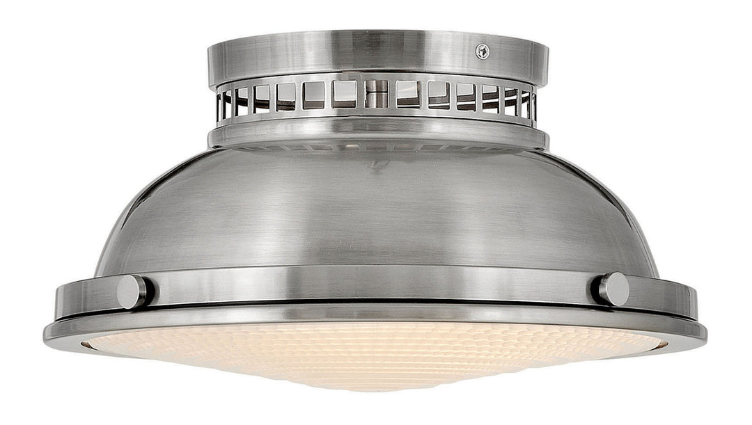 Emery LED Foyer Pendant in Polished Antique Nickel