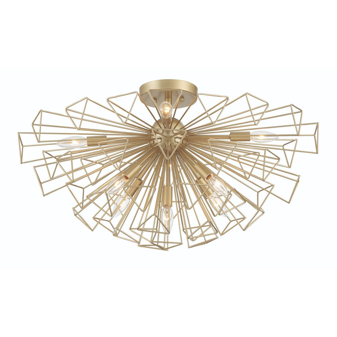 Eurofase Nine Light Semi-Flush Mount